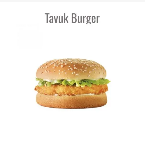 IZGARA TAVUK BURGER